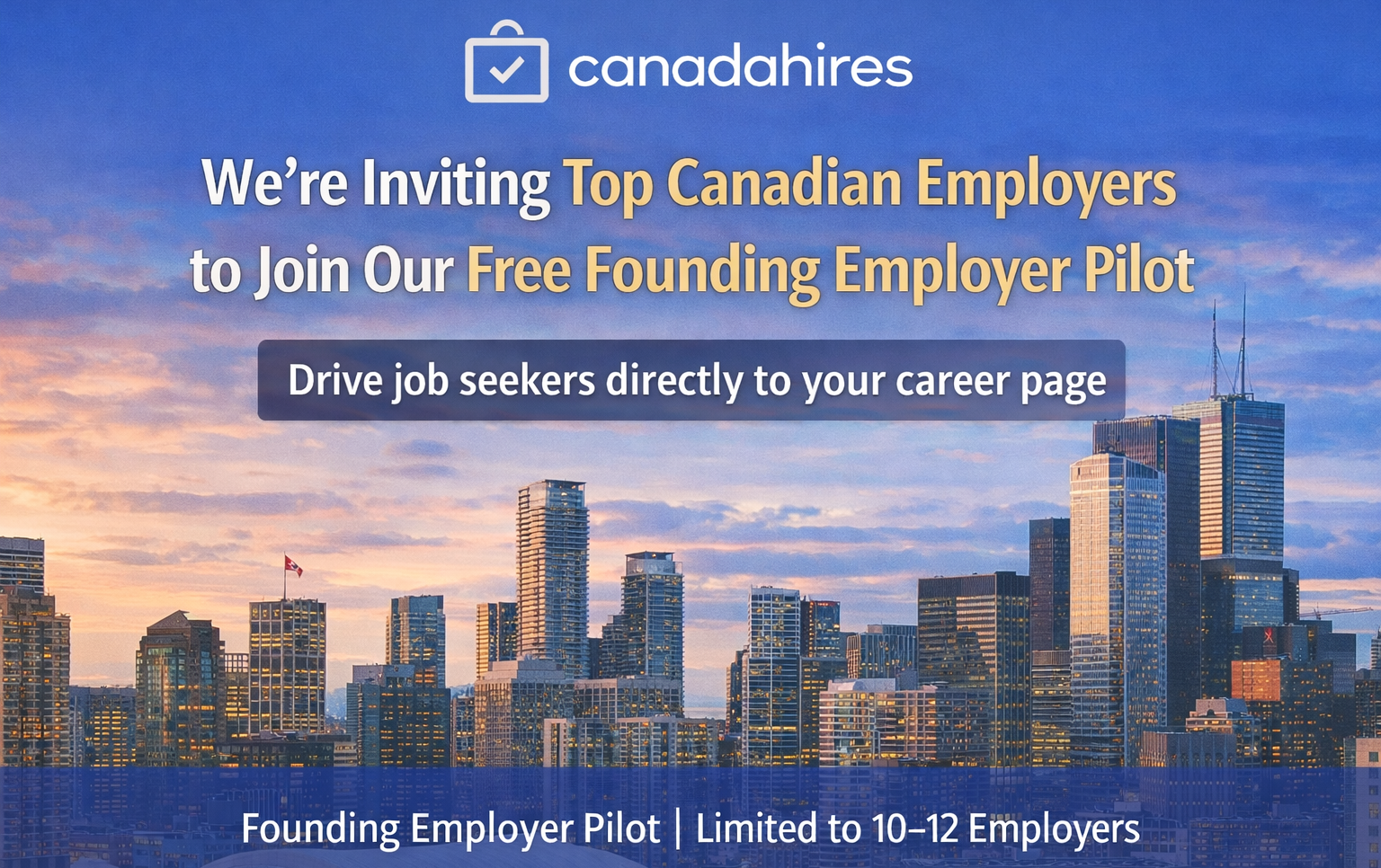Introducing "Top Canadian Employers" Page Pilot on Canadahires! Participate For Free!
